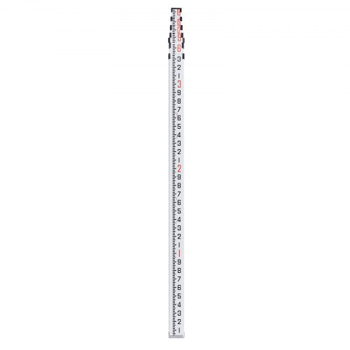 Measuring Rod 18Feet10ths 6 Sections Telescopic Grade Rod 110ft w Bag