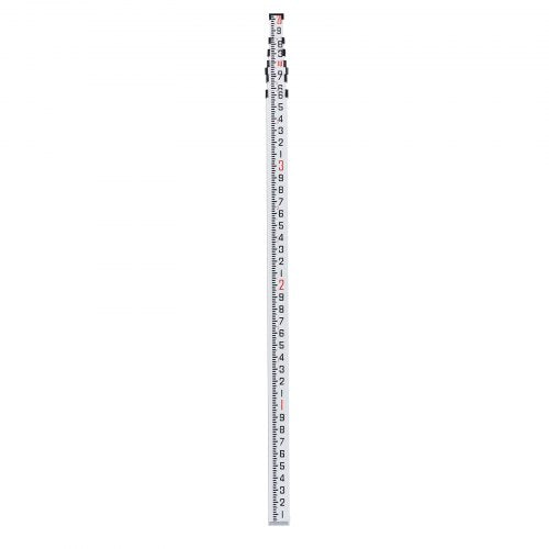 Measuring Rod 20Feet10ths 6 Sections Telescopic Grade Rod 110ft w Bag