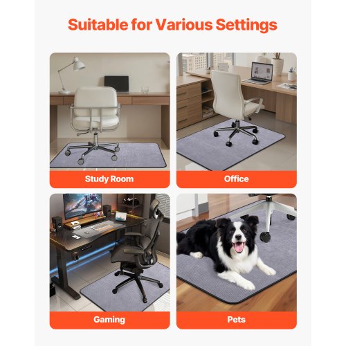 Chair Mat 36 x 48inch Office Chair Mat for Hard Floors Floor Protector