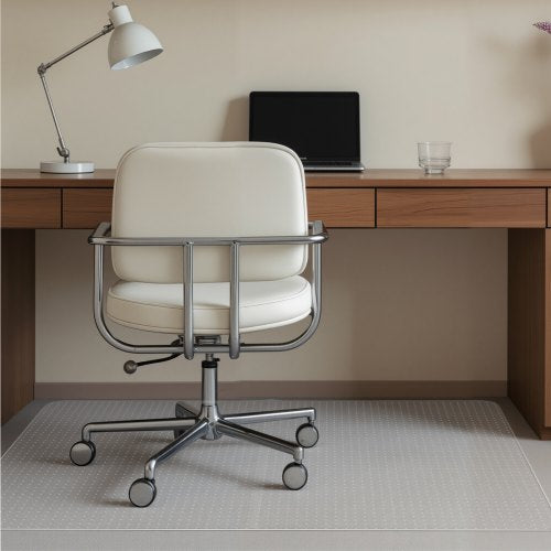 Chair Mat 60 x 46inch Office Chair Mat for Low Pile Carpeted Floors Clear
