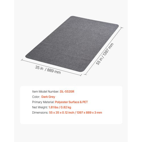 Chair Mat 55 x 35inch Office Chair Mat for Hard Floors Floor Protector