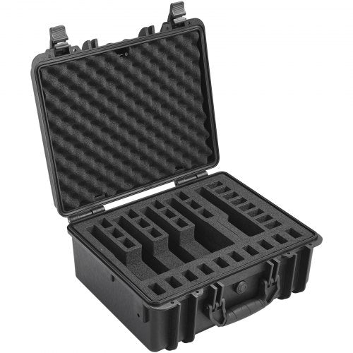 Hard Pistol Cases with Precut PU Foam Waterproof Dustproof Hard Gun Case