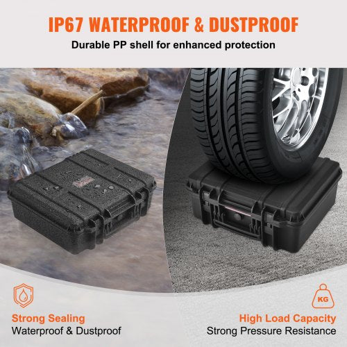 Hard Pistol Cases with Precut PU Foam Lockable Pistol Case for 6 Pistol – 70 W