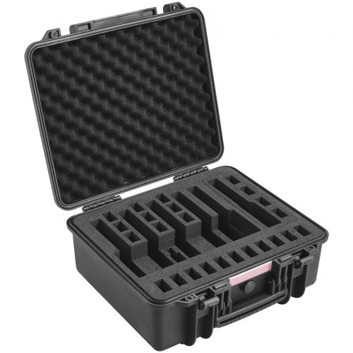 Hard Pistol Cases with Precut PU Foam Waterproof Dustproof Hard Gun Case