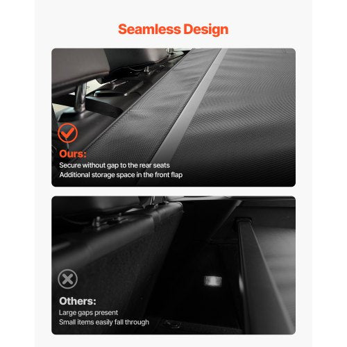 Retractable Cargo Cover Carbon Fiber Texture Trunk Cover AntiPeeping
