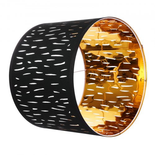 Drum Lamp Shade 2 Set 13 in Top x 13 in Bottom x 10 in High Medium Drum