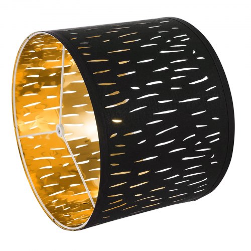 Drum Lamp Shade 2 Set 13 in Top x 13 in Bottom x 10 in High Medium Drum