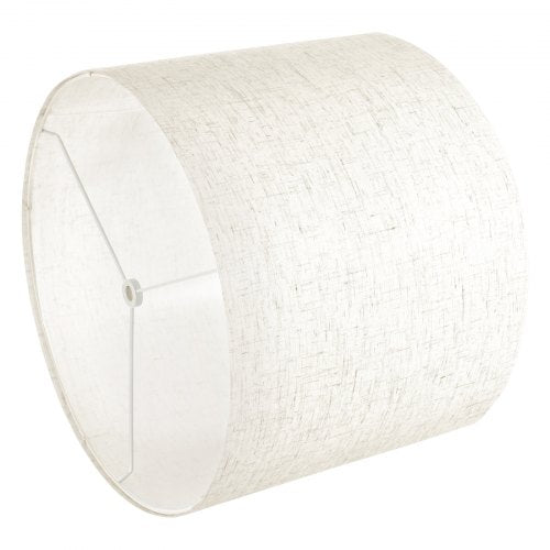 Drum Lamp Shade 13 In Top X Bottom 10 High Medium Linen Lampshade Replacement