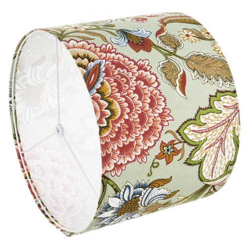 Drum Lamp Shade 2 Set 13 in Top x 13 in Bottom x 10 in High Medium Drum