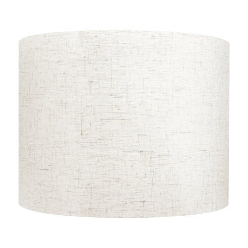 Drum Lamp Shade 2 Set 13 in Top x 13 in Bottom x 10 in High Medium Drum