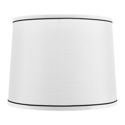 Lamp Shade 2 Set 11 in Top x 13 in Bottom x 10 in High Spider Fitter