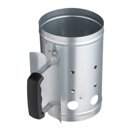 Charcoal Chimney Starter 4 lbs Large Capacity Coal Fireplace Heavy Duty