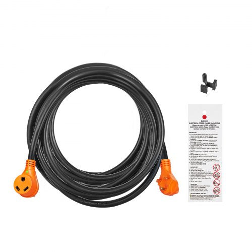 25 ft RV Extension Cord 30 Amp Heavy Duty STW RV Power Cord NEMA TT30R