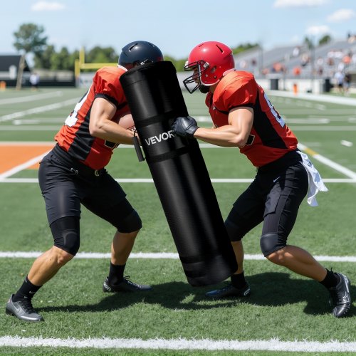 Football Tackling Dummy 47.2 in HighDensity Sponge Blocking Pad Equipment