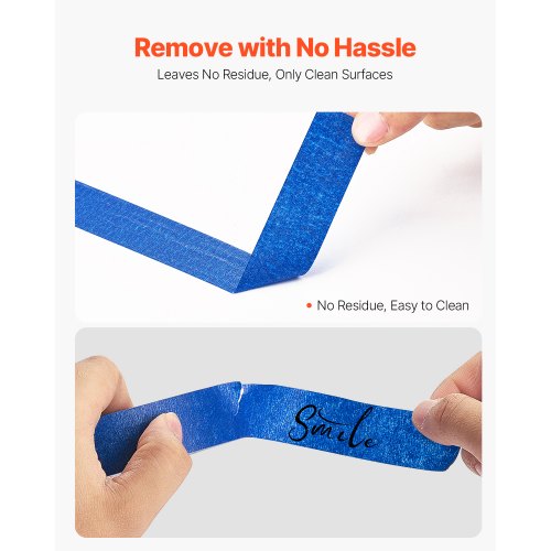 Painters Tape 1 Inch Wide 094 In x 60 Yds 6 Rolls Blue Painter Tape