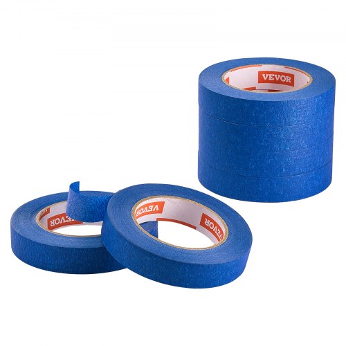 Painters Tape 1 Inch Wide 094 In x 60 Yds 6 Rolls Blue Painter Tape