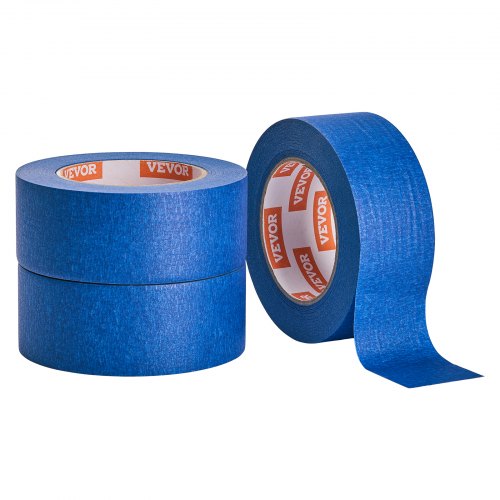 Painters Tape 2 Inch Wide 188 In x 60 Yds 3 Rolls Blue Painter Tape