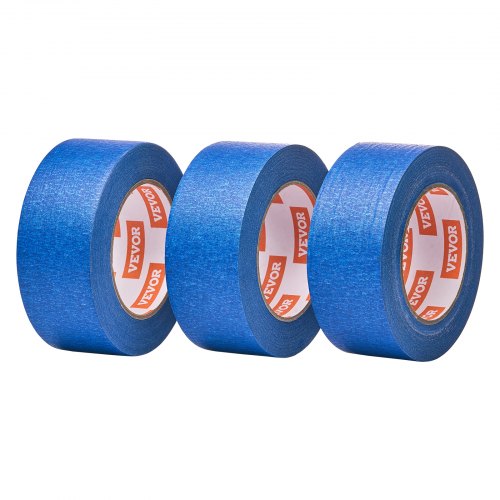 Painters Tape 2 Inch Wide 188 In x 60 Yds 3 Rolls Blue Painter Tape