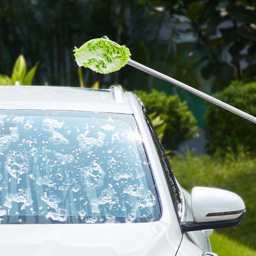Car Wash Brush 62Inch Extendable Car Washing Brush with Long Handle Soft