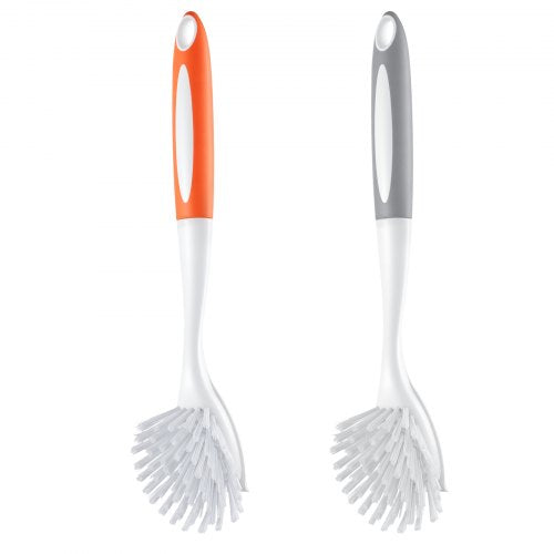 Dish Brush 4 Pack Kitchen Scrub Brushes with PP Handle Dish Cleaning