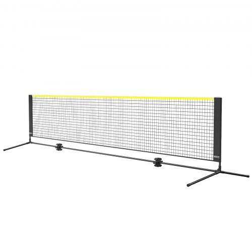 Badminton Net Height Adjustable Volleyball Net 14ft Wide Foldable