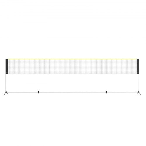 Badminton Net Height Adjustable Volleyball Net 20ft Wide Foldable