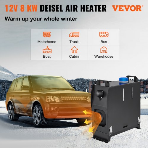 Diesel Air Heater 12V 8KW AllinOne Diesel Heater Diesel Parking Heater