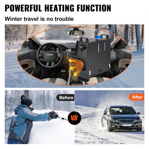 Diesel Air Heater 12V 8KW AllinOne Diesel Heater Diesel Parking Heater
