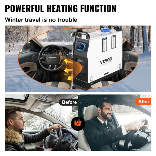 Diesel Air Heater All In one One Air Outlet 8KW Diesel Heater 12V Fast
