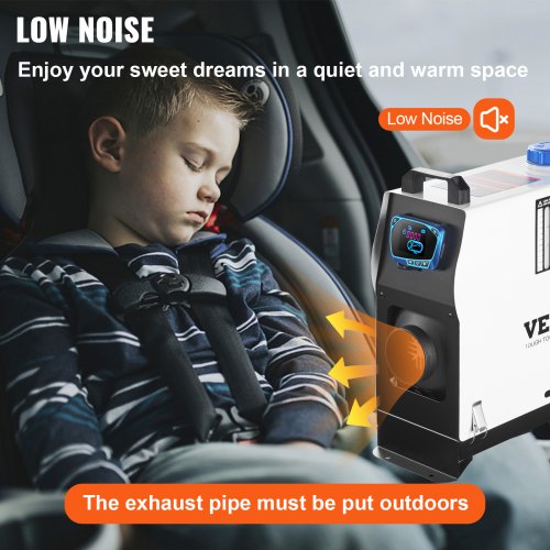 Diesel Air Heater All In one One Air Outlet 8KW Diesel Heater 12V Fast