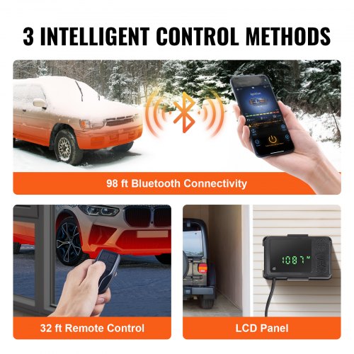 Bluetooth App Control Diesel Air Heater 12V 8KW Diesel Heater with Automatic