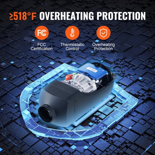 Bluetooth App Control Diesel Air Heater 12V 8KW Diesel Heater with Automatic