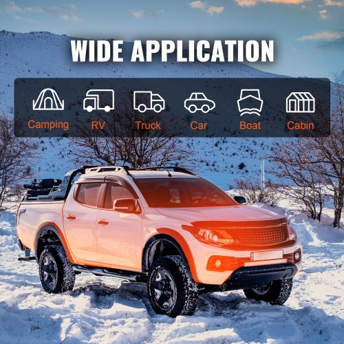 8 KW Diesel Air Heater Bluetooth App Control Allonone Diesel Heater