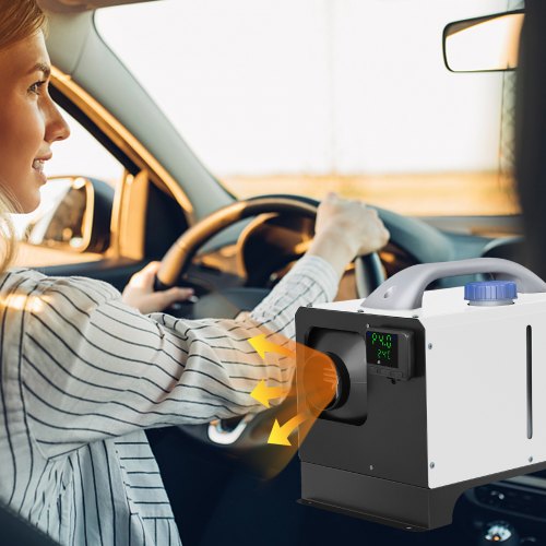 Diesel Air Heater 8KW Parking Heater 12V Truck Heater One Air Outlet with Black