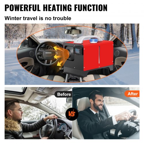 Diesel Air Heater 5KW 12V Parking Heater Mini Truck Heater Single Outlet