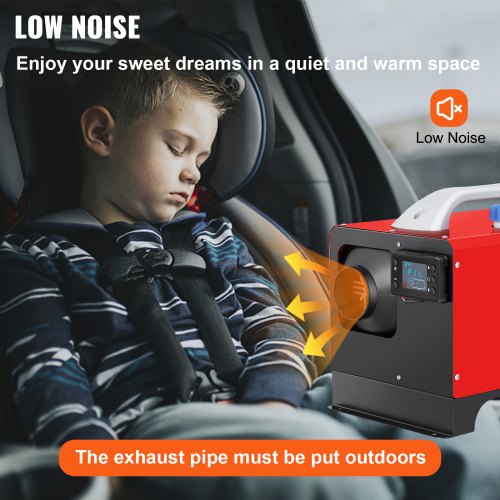 Diesel Air Heater 5KW 12V Parking Heater Mini Truck Heater Single Outlet