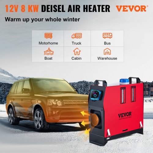 8KW Diesel Air Heater Muffler Diesel Heater 12V 8000W Diesel Parking Heater