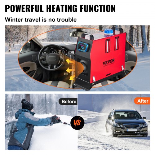 8KW Diesel Air Heater Muffler Diesel Heater 12V 8000W Diesel Parking Heater