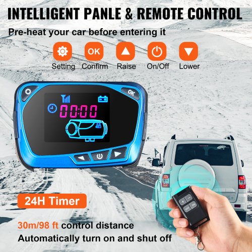 8KW Diesel Air Heater Muffler Diesel Heater 12V 8000W Diesel Parking Heater