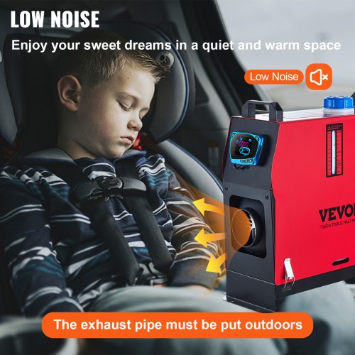 8KW Diesel Air Heater Muffler Diesel Heater 12V 8000W Diesel Parking Heater