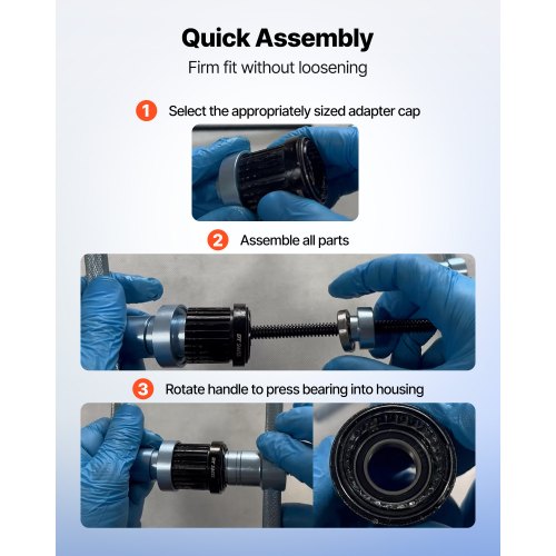 Bearing Press Kit 25 Pcs Bearing Race and Seal Driver Set with Bushings