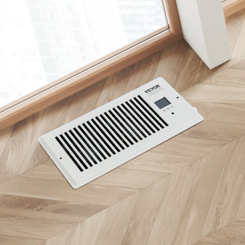 Register Booster Fan Quiet Vent Booster Fan Fits 4” x 10” Register Holes