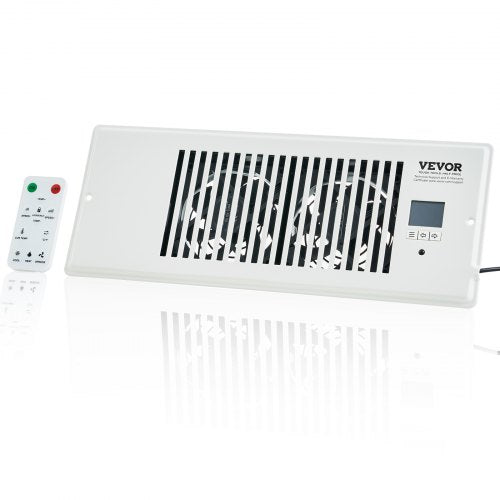 Register Booster Fan Quiet Vent Booster Fan Fits 4” x 12” Register Holes