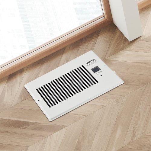 Register Booster Fan Quiet Vent Booster Fan Fits 6 x 10 inch Holes with Remote