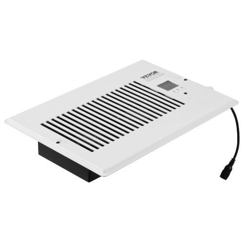 Register Booster Fan Quiet Vent Booster Fan Fits 6 x 10 inch Holes with Remote