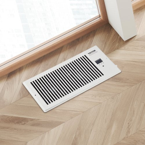Register Booster Fan Quiet Vent Booster Fan Fits 6 x 12 inch Holes with Remote