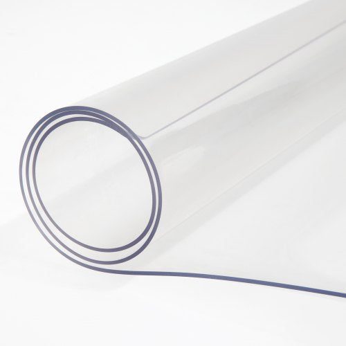 Plastic Table Cover 45x100x006 Transparent PVC Table Protector