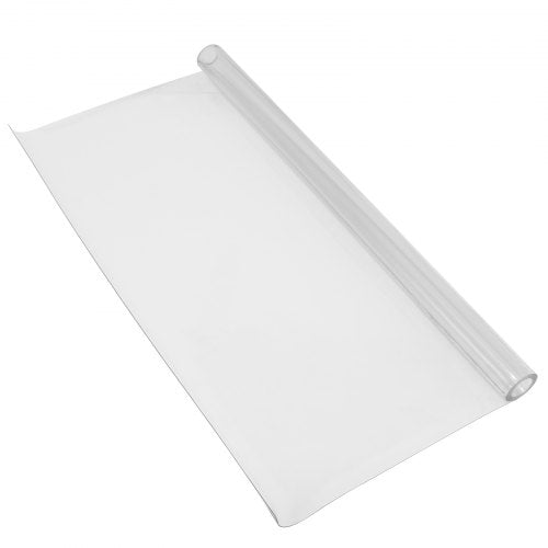 Plastic Table Cover 46x96x008 Transparent PVC Table Protector