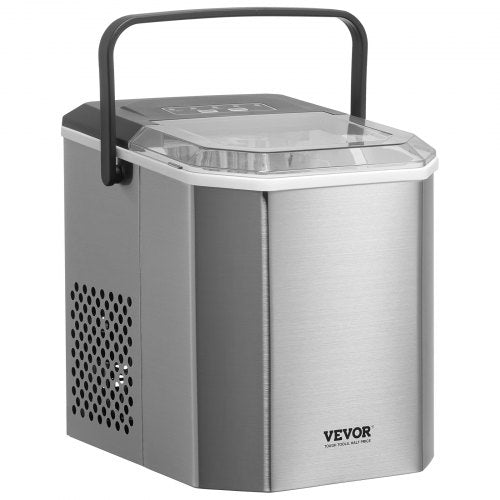 Countertop Ice Maker 9 Cubes Ready in 6 Mins 26lbs in 24Hrs SelfCleaning