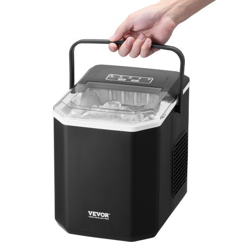 Countertop Ice Maker 9 Cubes Ready in 6 Mins 26lbs in 24Hrs SelfCleaning